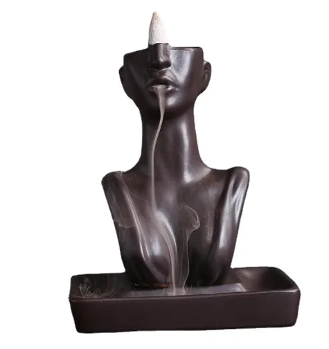 Ceramic Statue-Incense Burner