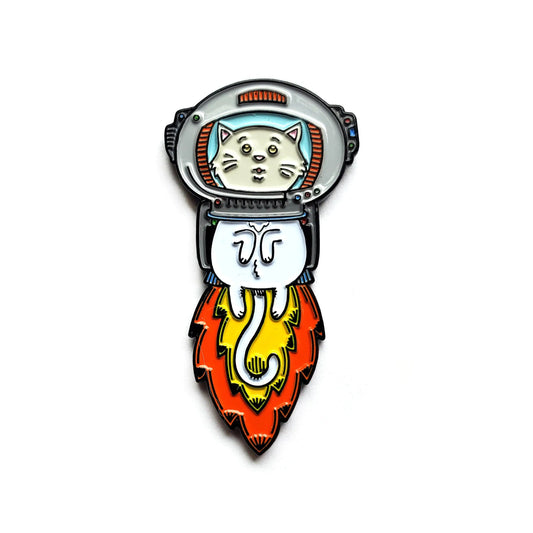 Astronaut Cat Fridge Magnet