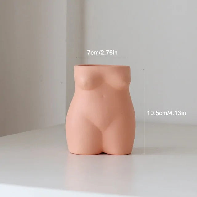 Human Body Ceramics Vases