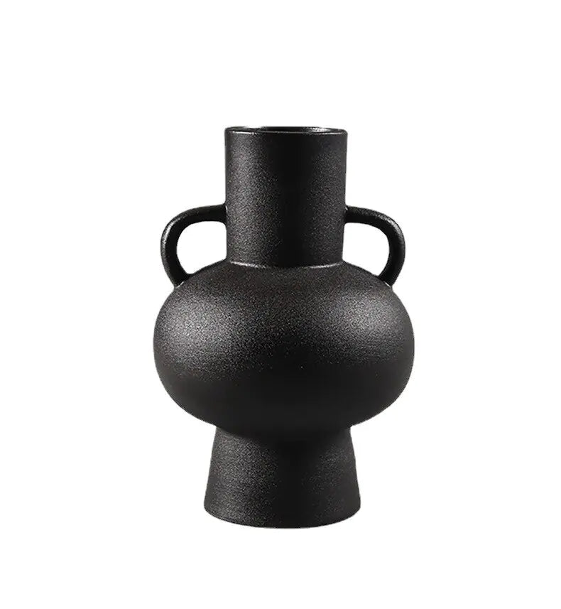 White/Black Ceramic Vases